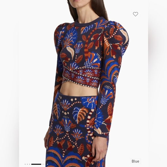 Colorful Patterned Women's Top - Picture 7 of 8